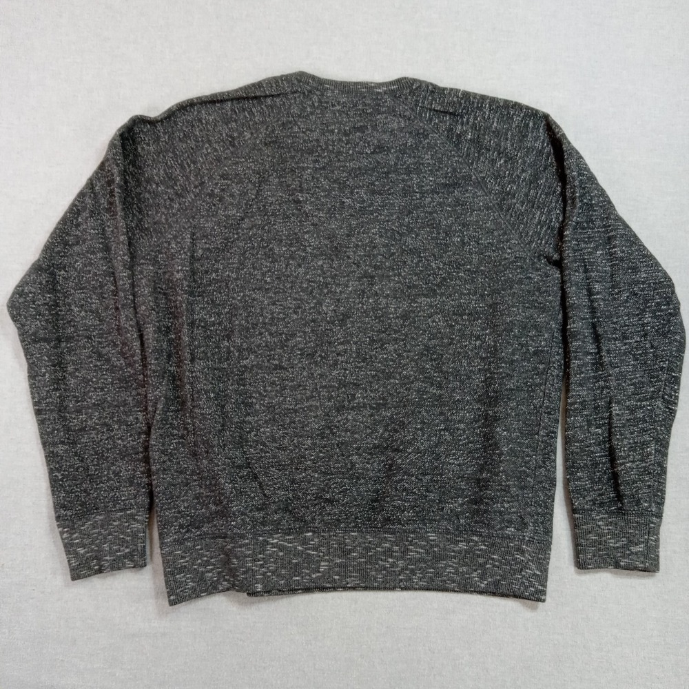Brooks Brothers Red Fleece Mens M Gray Marled Crewneck Sweatshirt Preppy Casual - Picture 7 of 8